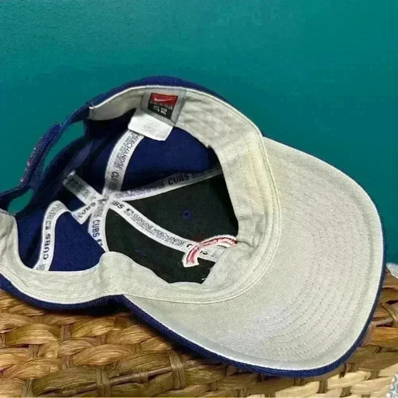 Chicago Cubs Hat MLB Baseball Blue Red - Picture 5 of 5